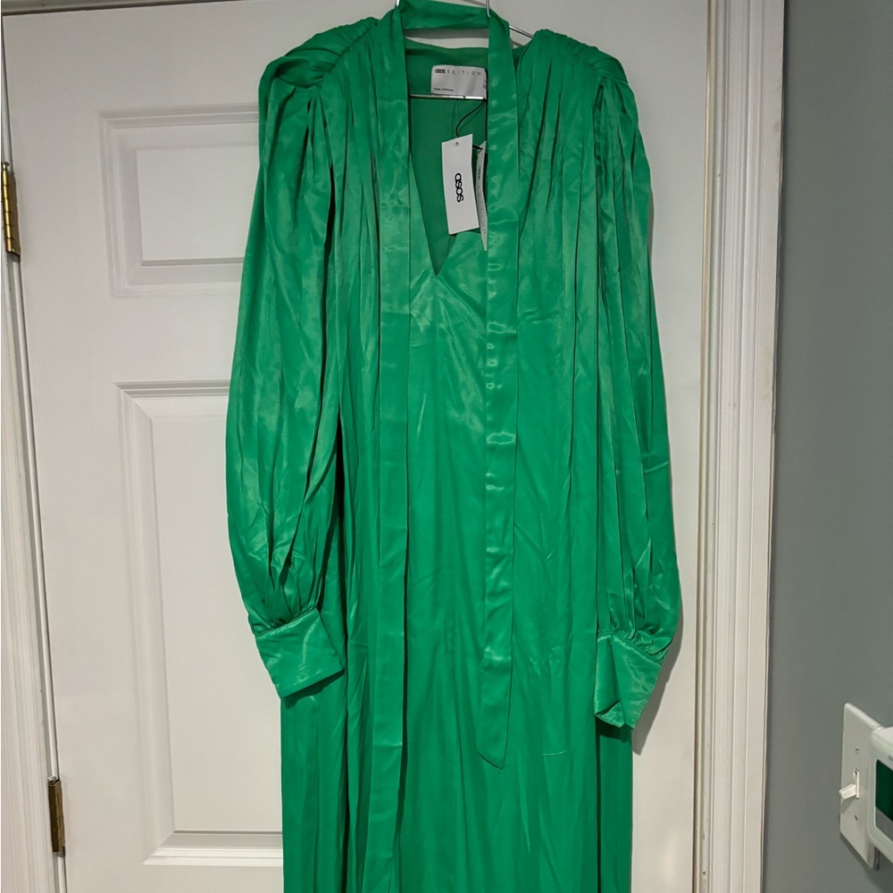 NWT! Size 2 ASOS edition Kelly green dress